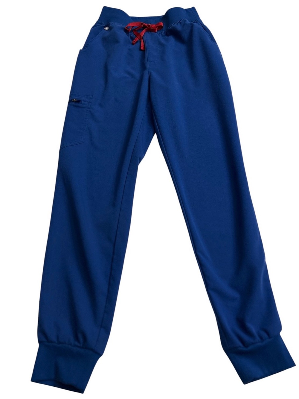 FIGS Zamora Jogger Scrub Pants - Women's Size Small - Winning Blue/royal Blue